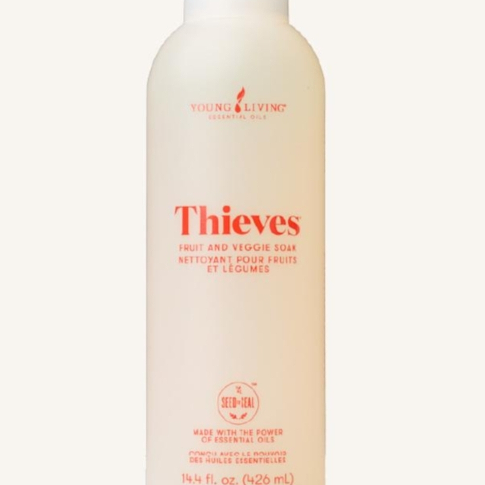 Young Living Thieves Produce Cleaner
